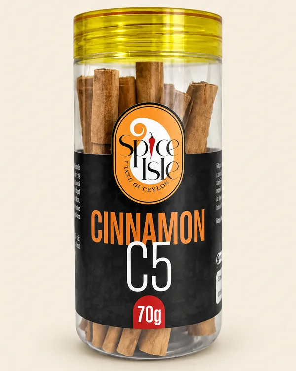 Cinnamon C5 Sticks 70g jar