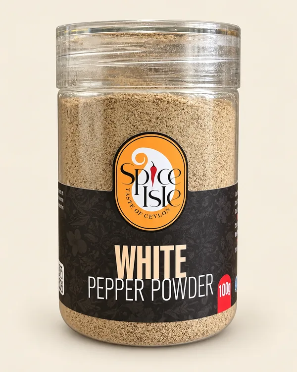 White Pepper Powder 100g jar